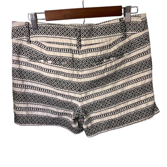 Ann Taylor loft women’s size 6 the Riviera striped texture pocketed shorts - Picture 2 of 7